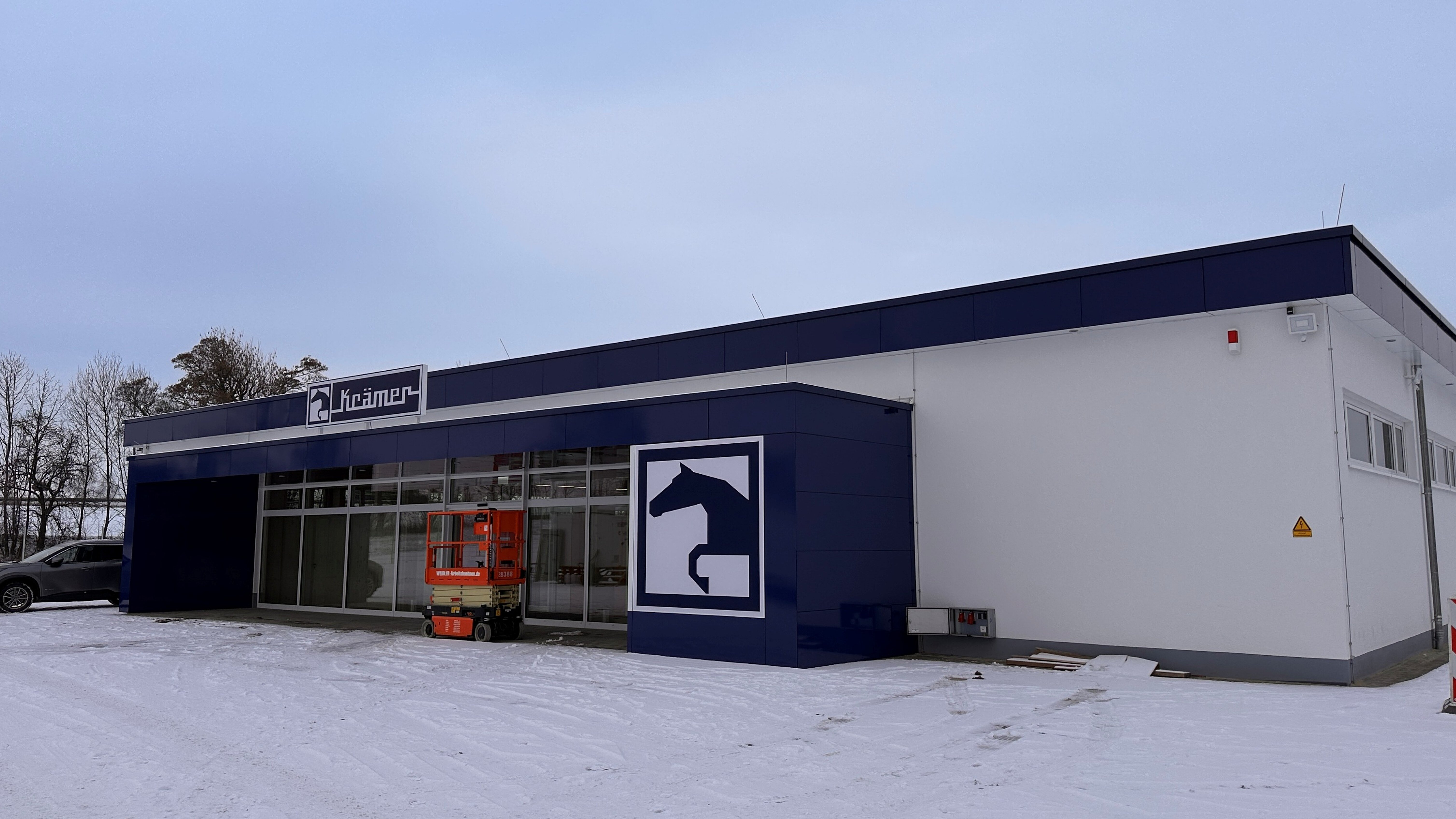 Bauprojekt Krämer Pferdesport in Zwickau